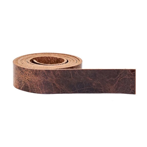 BBS.Vintage Tan.1 ¼.01.jpg Buffalo Belt Strips Image
